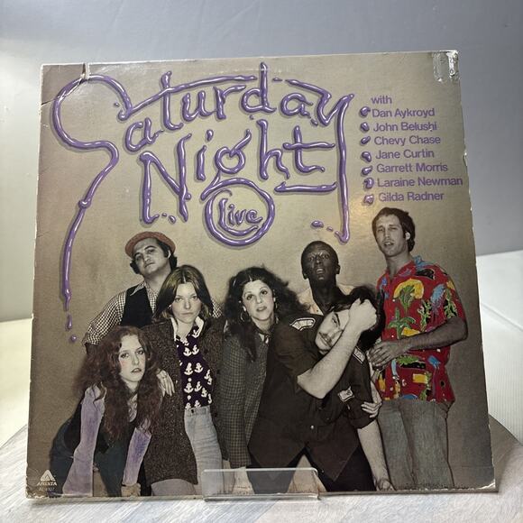 Saturday Night Live Cast LP Original Soundtrack Comedy Album Belushi Aykroyd